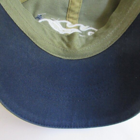 US Open 2003 Tennis FILA Khaki Baseball Hat Cap One Size NYC 100% Cotton Adj - Picture 12 of 14